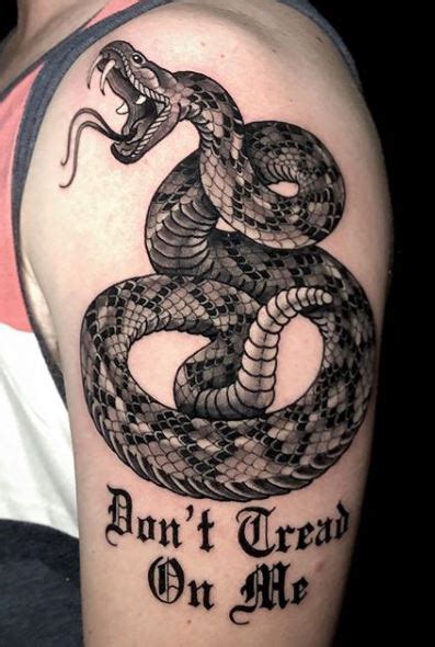 Diamondback Rattlesnake Tattoos