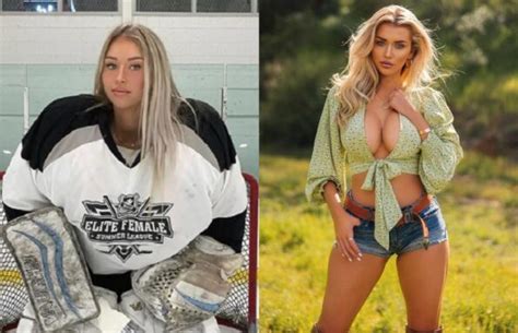 Gorgeous Female Hockey Goalie Mikayla Demaiter Burns Down Instagram ...