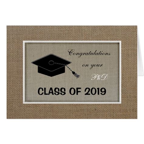 PhD Graduation Card | Zazzle