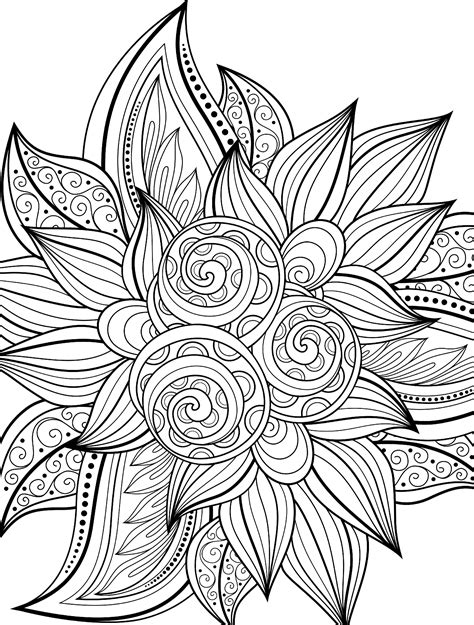 Free Printable Adult Coloring Pages - Teamxpc - Coloring Home