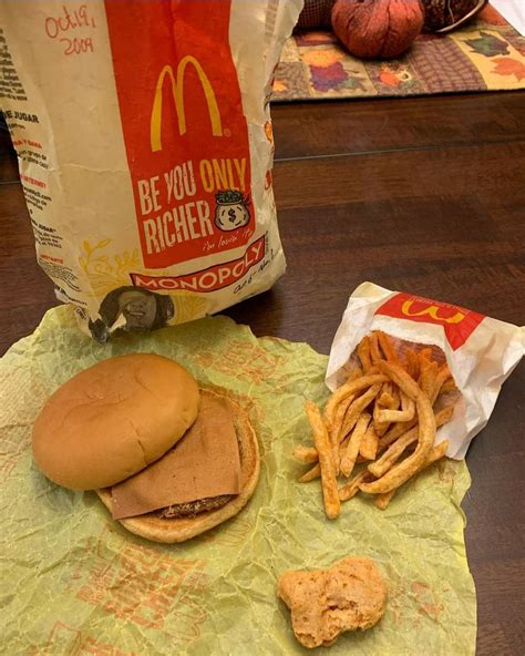 11 year old McDonald's cheeseburger, chicken nugget and fries : r/Damnthatsinteresting