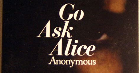 Book Review Blog: Go Ask Alice by Anonymous