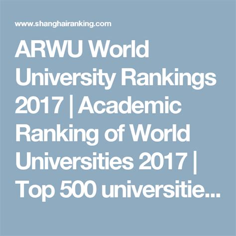 Shanghai Jiao Tong University Ranking - China Leads Qs World University ...