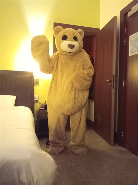 My new teddy bear costume by libellule70 on DeviantArt