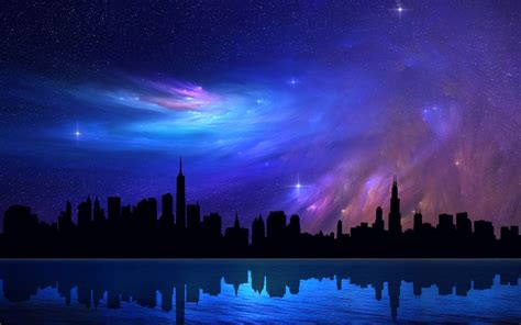 Nebula Skies HD wallpaper