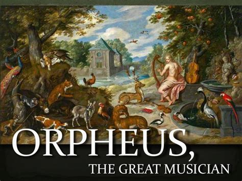 Intro to Orpheus Greek Myth