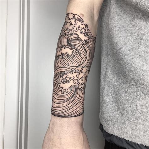 #Tattoos,Japanese wave tattoo2 Science tattoos Science-tattoos Disney tattoos Harry potter ...