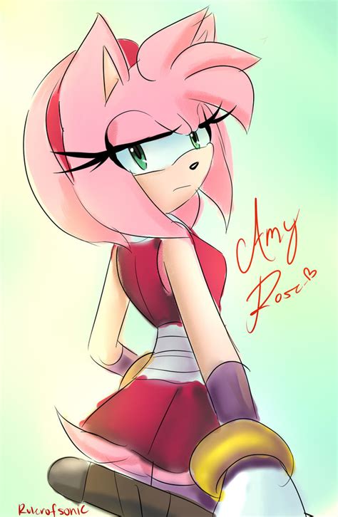 Amy Rose by RulErofsonic on DeviantArt