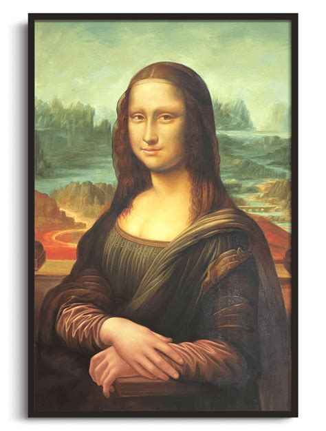 Reproduction of the Mona Lisa by Leonardo Da Vinci – Galerie Mont-Blanc