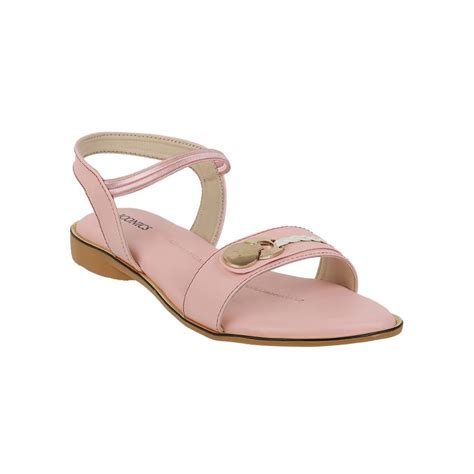 Buy Iconics Pink Women Solid Flats Online