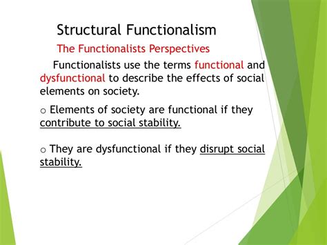 Structural functionalism