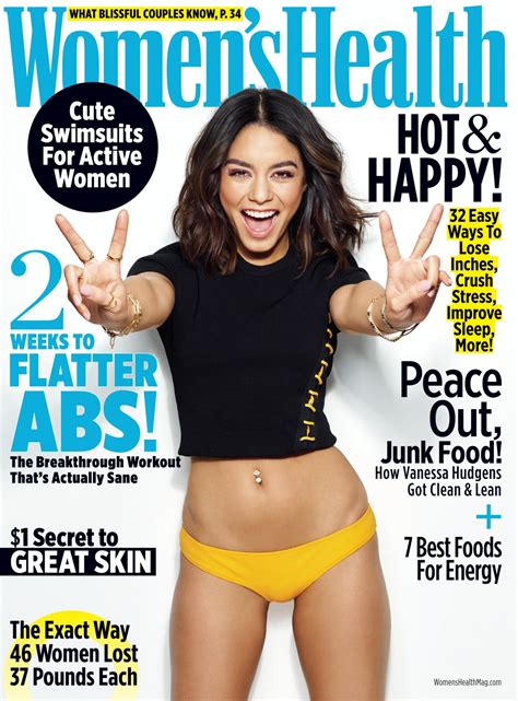 Vanessa Hudgens - Women's Health Magazine May 2017 Cover and Pics • CelebMafia