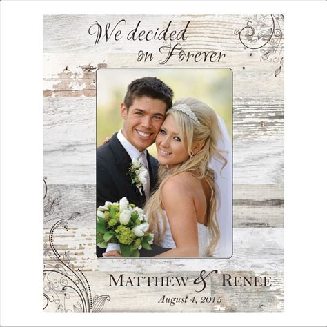 Custom Wedding Frame Personalized 5 X 7 Photo Frame Great - Etsy