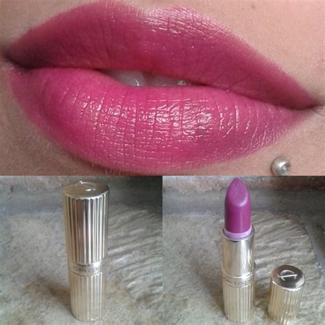 poutnshout: Joan Collins Divine Lips lipstick review and swatches.