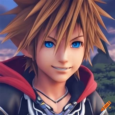 Character from kingdom hearts on Craiyon