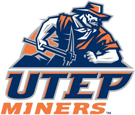 UTEP Miners Logo - Alternate Logo - NCAA Division I (u-z) (NCAA u-z ...