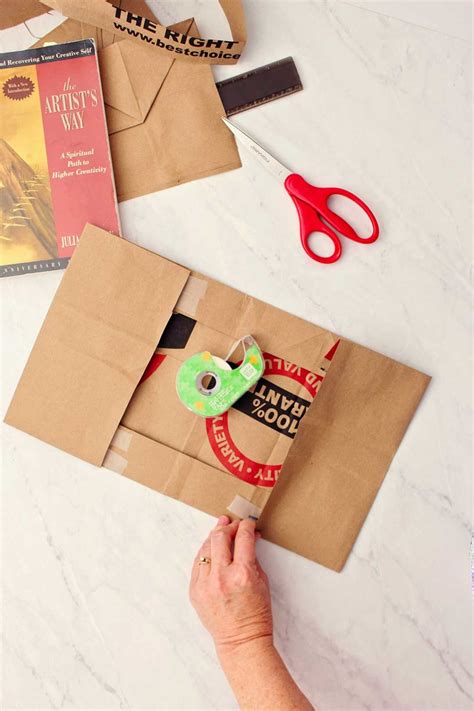 How to Make a Paper Bag Book Cover | Welcome To Nana's