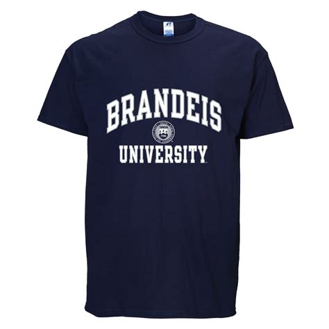 Brandeis Judges Adult Arch N' Logo T-Shirt - Navy - Walmart.com - Walmart.com