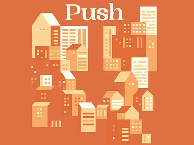 Push - Movie Poster by Hugo Persson on Dribbble