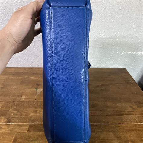 coach handbag blue leather Used | eBay
