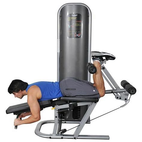 Handles in a commercial leg curl machine | Yanre Fitness