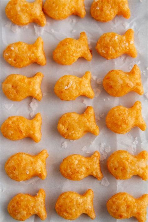 Diy cheddar fish crackers recipe for kids america s test kitchen kids – Artofit