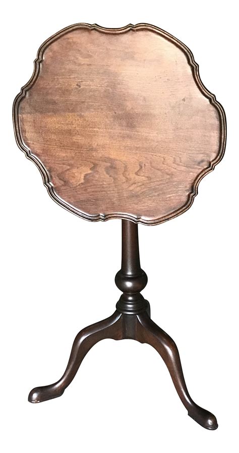 1900s Chippendale Style Tilt Top Gueridon Table | Chairish | Table, Dining table, Side table