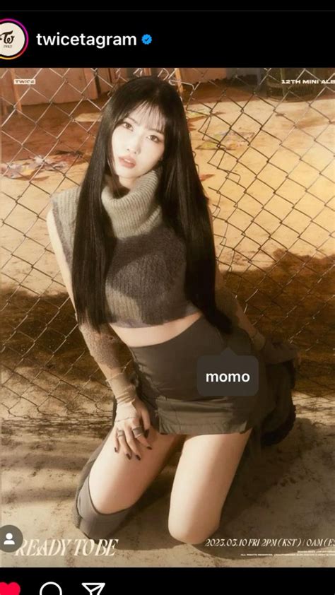 Momo Ready to be concept photo in 2023 | Concert outfit, Momo, Insta story