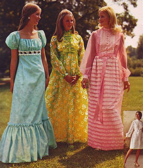 Платья семидесятых - 80 фото