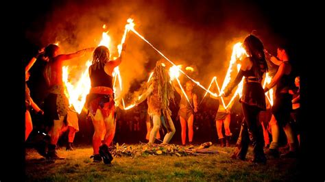 Czech Spring Ritual of Witch Burning - YouTube