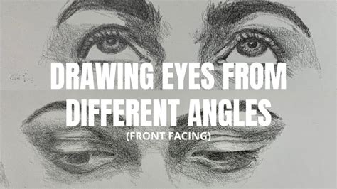 How to Draw Eyes from Different Angles, Pt. 1 (Facing Forward) - YouTube