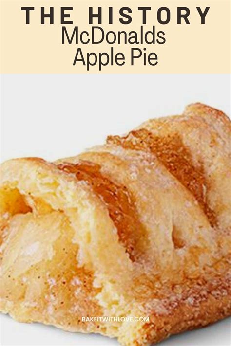 History of McDonald's Apple Pie: From The 1960s To Now