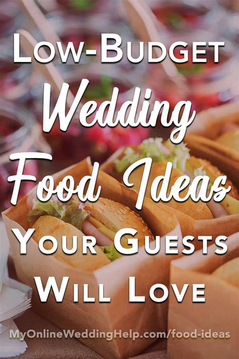 5 Wedding Reception Food Ideas on a Budget Guests Will Love | Wedding ...