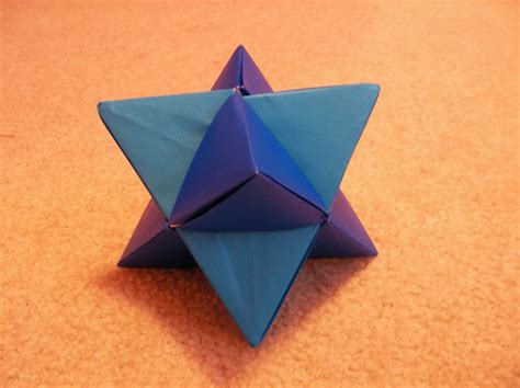 origami tetrahedron ~ origami instructions art and craft ideas