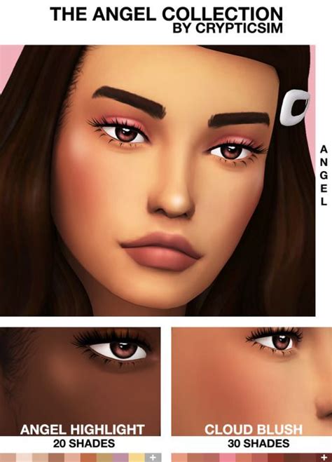 THE ANGEL MAKEUP COLLECTION | Sims 4 cc makeup, The sims 4 skin, Sims 4 cc eyes