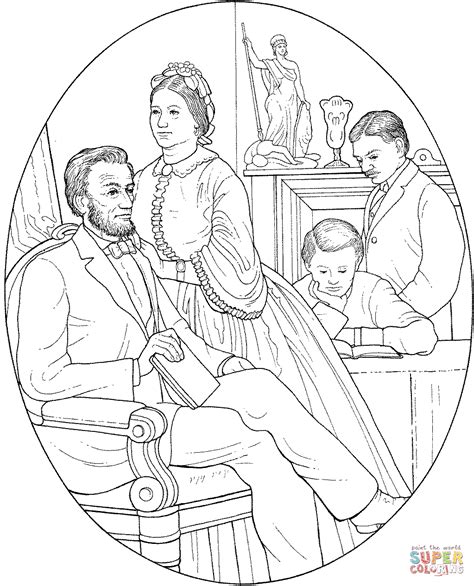 Abraham Lincoln Coloring Pages Printable - Coloring Home