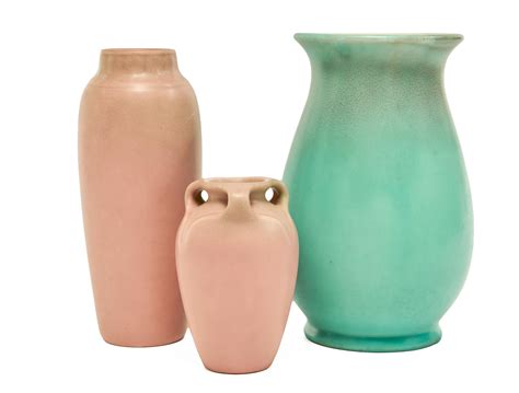 Lot - Rookwood Pottery, vases, three