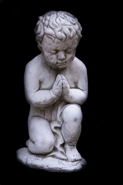 Statue Of Praying Boy Free Stock Photo - Public Domain Pictures