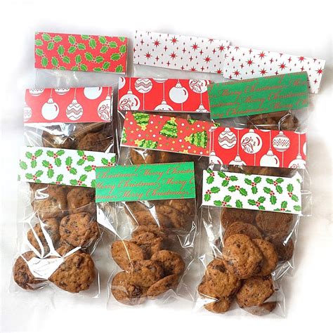 DIY- Christmas Cookie Bags as Gifts | Diy christmas cookies, Christmas cookies gift, Cookie gift ...