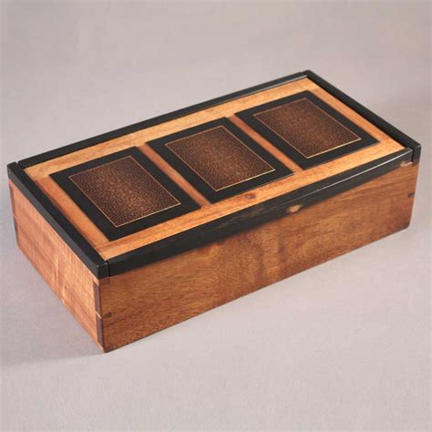 Wooden Jewelry Box - Is Handmade From The Natural Walnut Wood ...