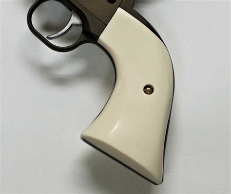 Ruger Wrangler .22 Revolver Ivory-Like Grips With Steer