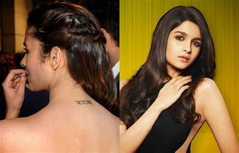 GORGEOUS BEAUTIES: Alia Bhatt's Pataka Tattoo Secret