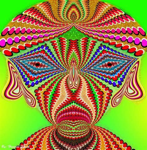 Moving face - Optical illusion by H-Flaieh on DeviantArt