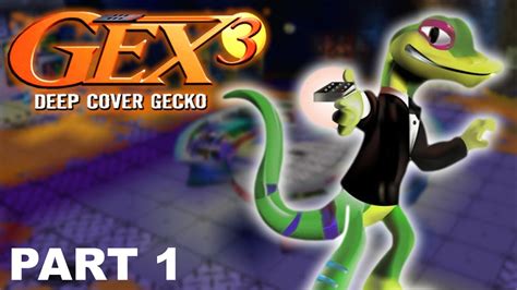 Gex 3 Deep Cover Gecko Playthrough (HD) - Part 1 - YouTube