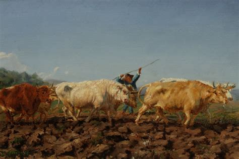 Rosa Bonheur | Labourage Nivernais or Oxen Ploughing in Nevers (1849) | MutualArt
