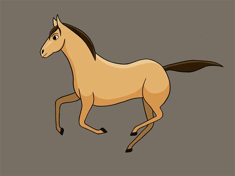 Horse Running Animation Gif