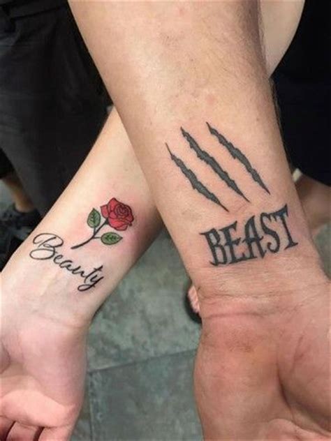 Matching Quote Tattoos For Couples - Queen & King Couples Matching Tattoo #CoupleTattoo ...