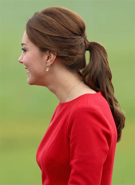 Kate Middleton With a Ponytail | POPSUGAR Beauty