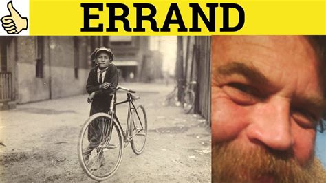 🔵 Errand - Errand of Mercy Meaning - Fool's Errand Examples - Errand Definition - YouTube