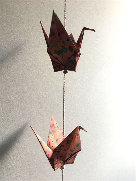 Origami Crane Garland | Etsy